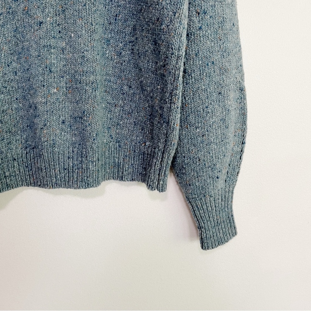 Faherty Light Blue Crew Neck Sweater - Picture 6 of 11